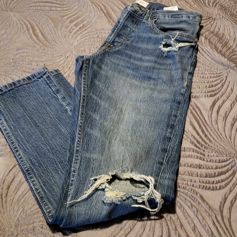 Boy's Levi's 501 Skinny Blue Jeans